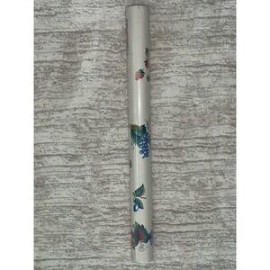 Vintage Schumacher Wall Covering Paradise Fruit #506531 Double Roll‎ 27" X 27"